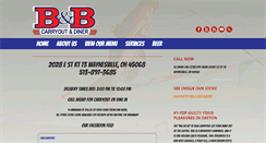 Desktop Screenshot of bandbcarryout.com